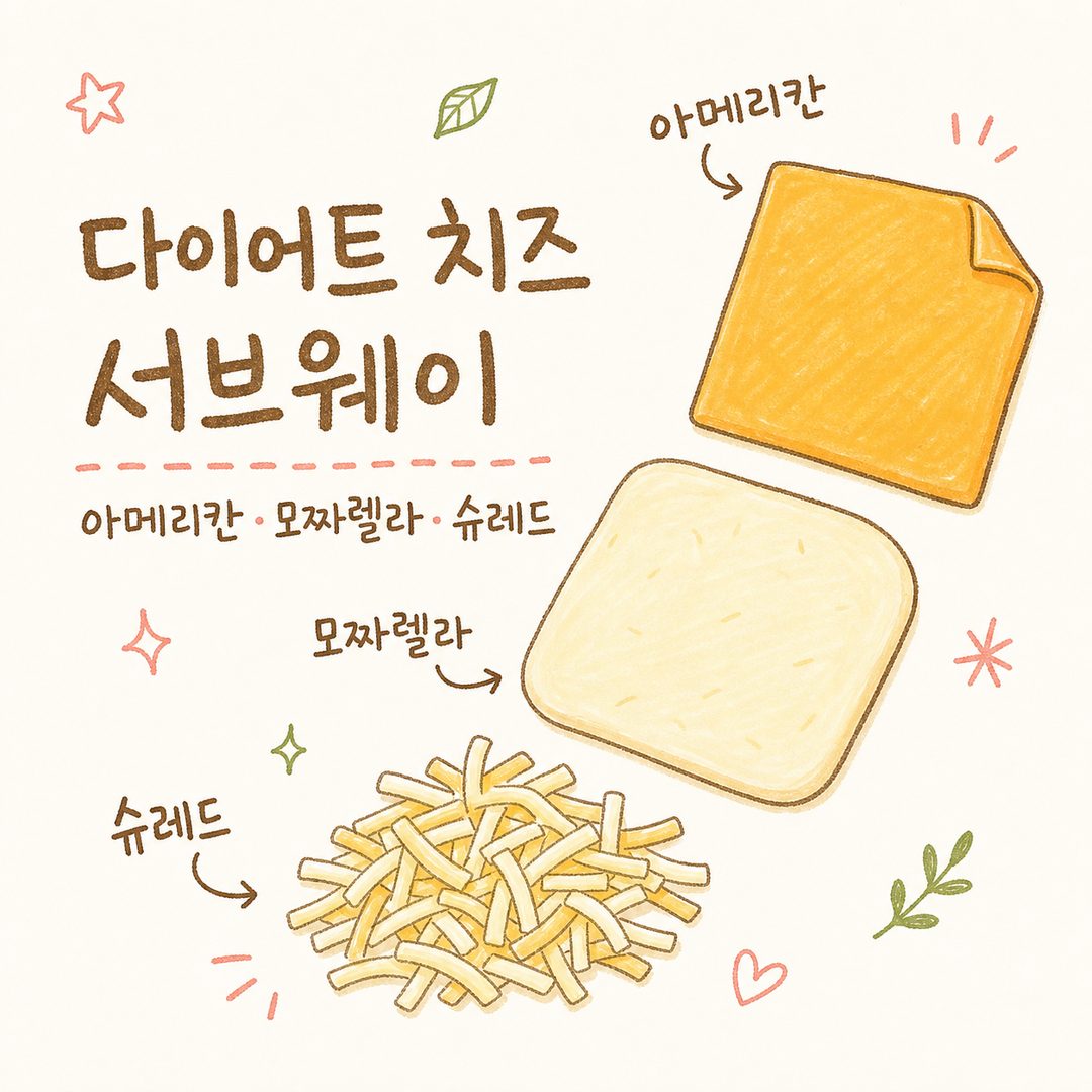 Subway Cheese Guide for Weight Management