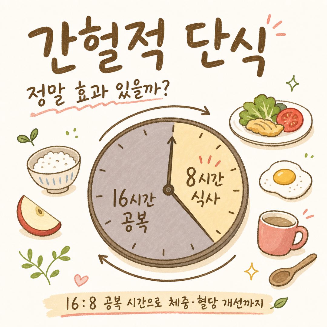 단식 간헐적 효과 — 체중 감량과 대사 개선, 한방 관점까지