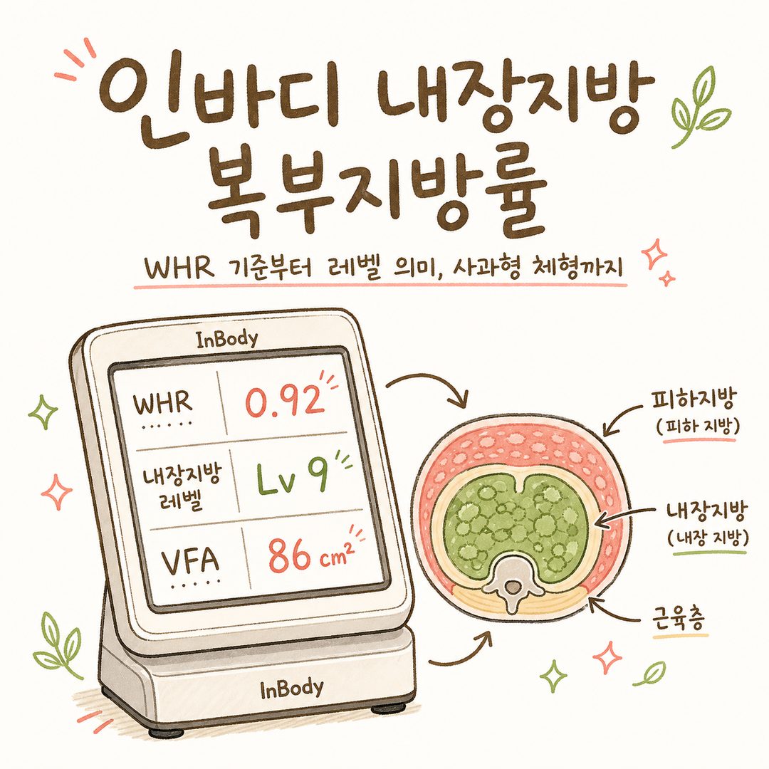 InBody Visceral Fat & WHR: Levels and Apple-Shaped Bodies