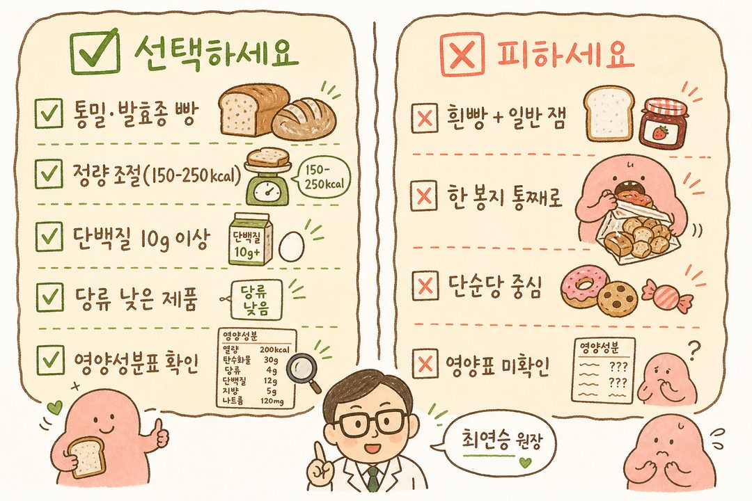 Checklist comparing ❌ Easy-to-fail choices vs ✅ Satisfying choices side by side