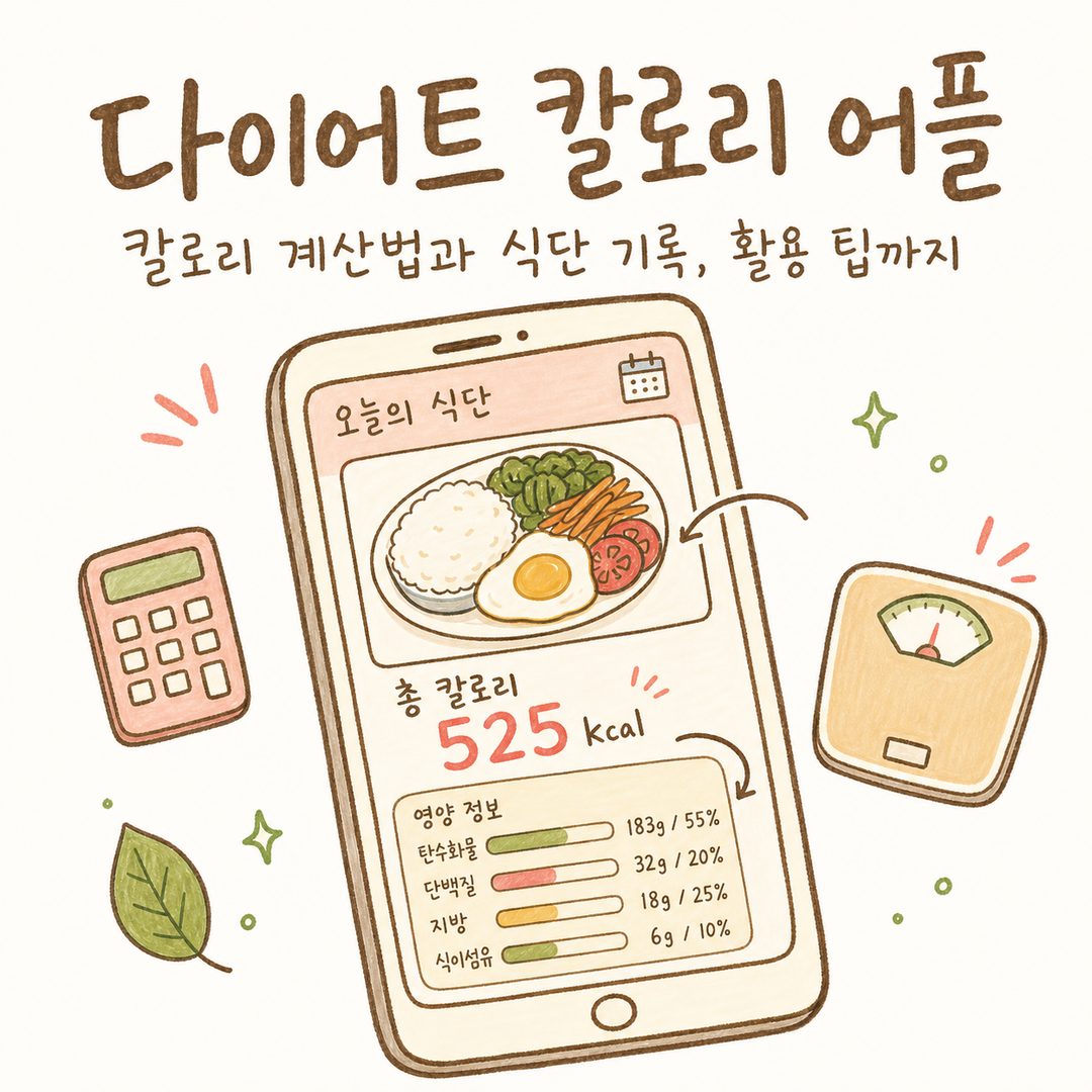 ダイエットカロリー管理アプリ — カロリー計算方法と食事記録、活用のコツまで