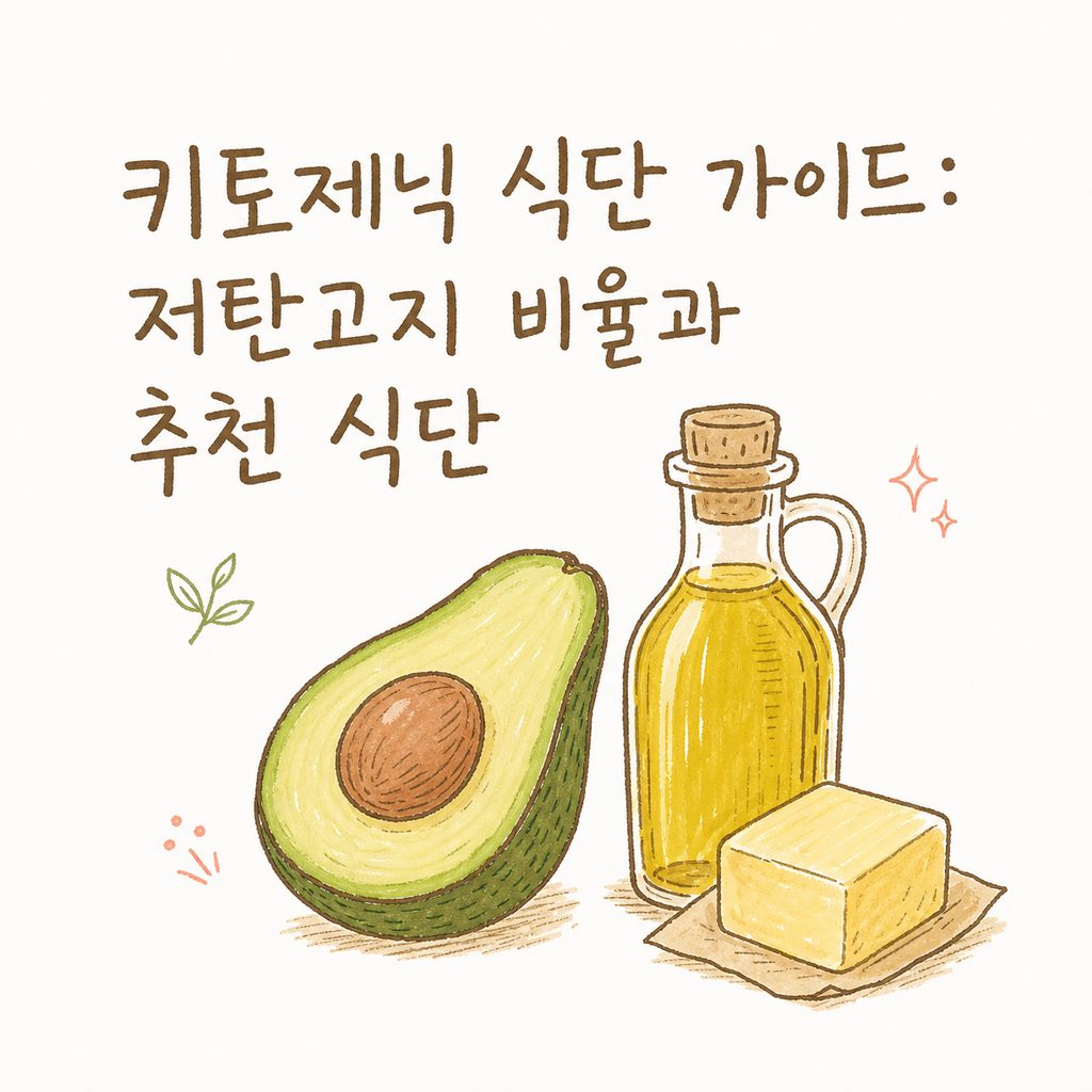 키토제닉 식단 예시 — 저탄고지 비율과 좋은 지방, 일주일 식단표 짚어보