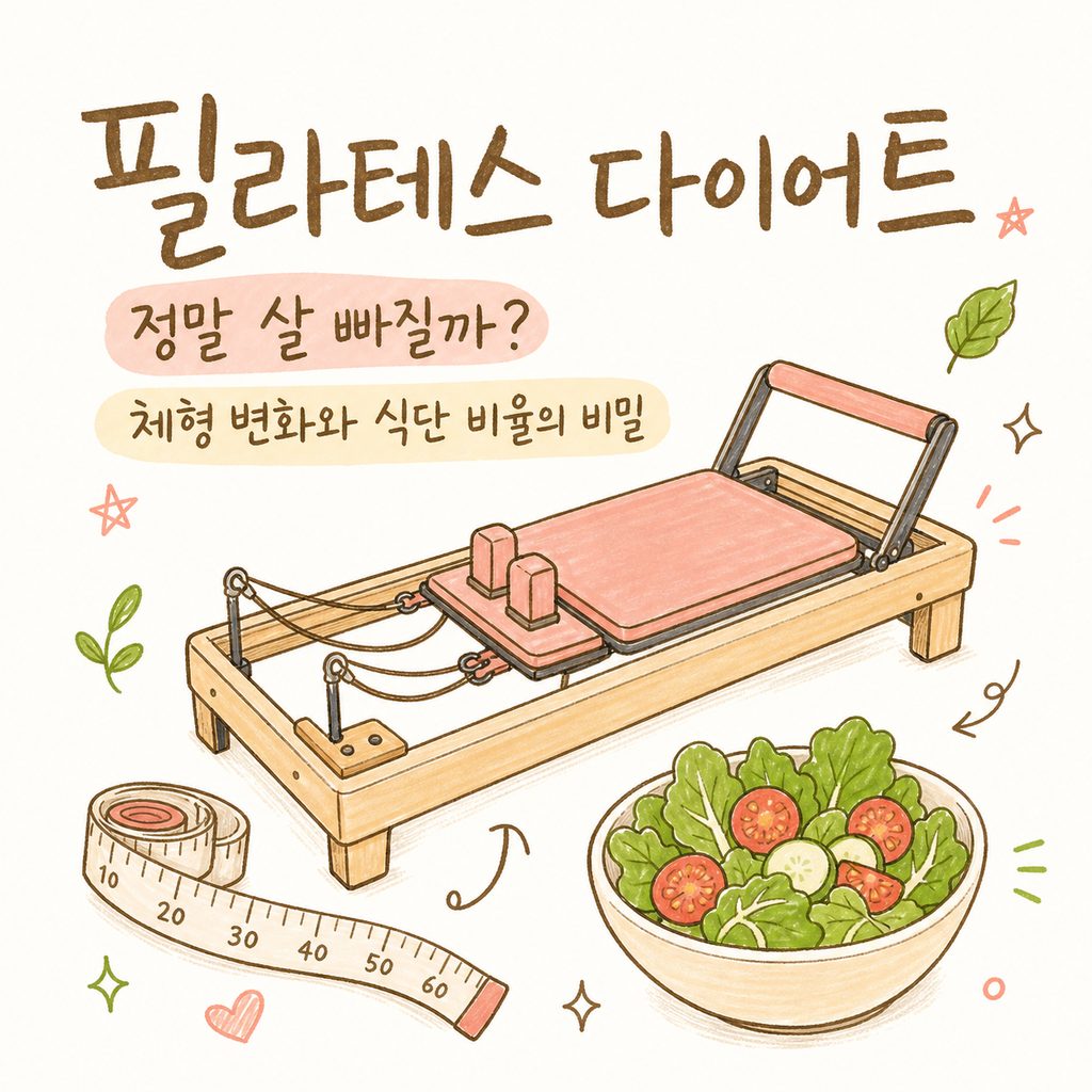 필라테스 다이어트 후기 — 칼로리 소모와 식단 비율, 체형 변화 짚어보기