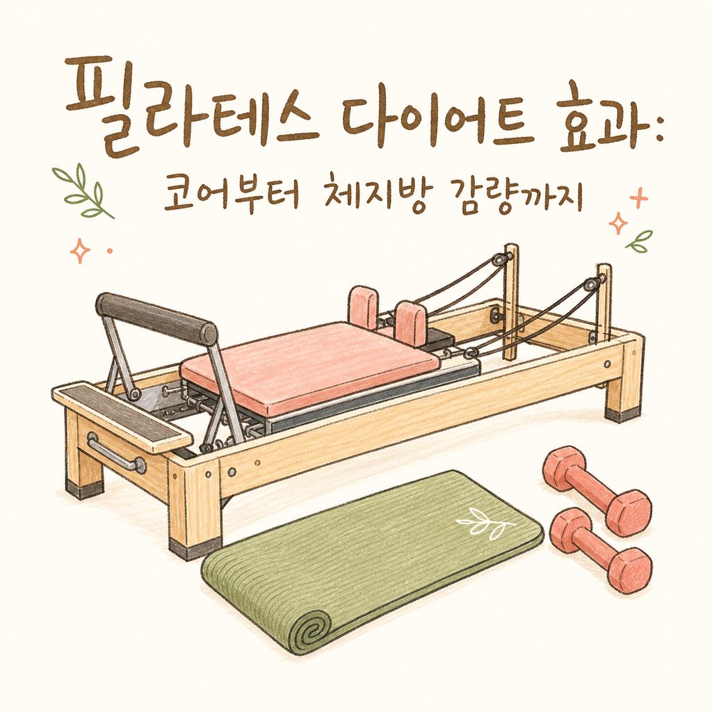 필라테스 다이어트 효과 — 코어 근육부터 체지방 감량, 수면의 질까지