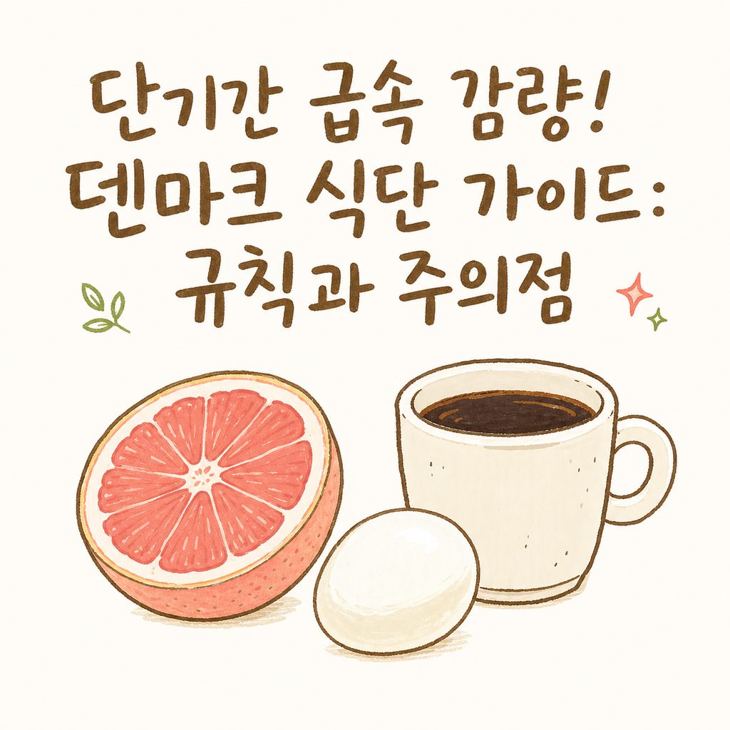 다이어트 식단 덴마크 — 저칼로리와 고단백, 식단 규칙 짚어보기
