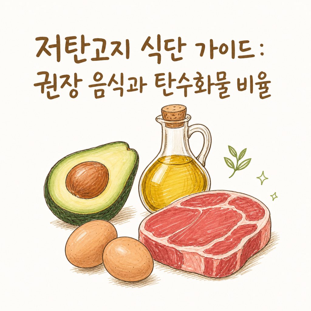 저탄고지 식단 음식 — 권장 식품과 탄수화물 비율, 주의사항 짚어보기