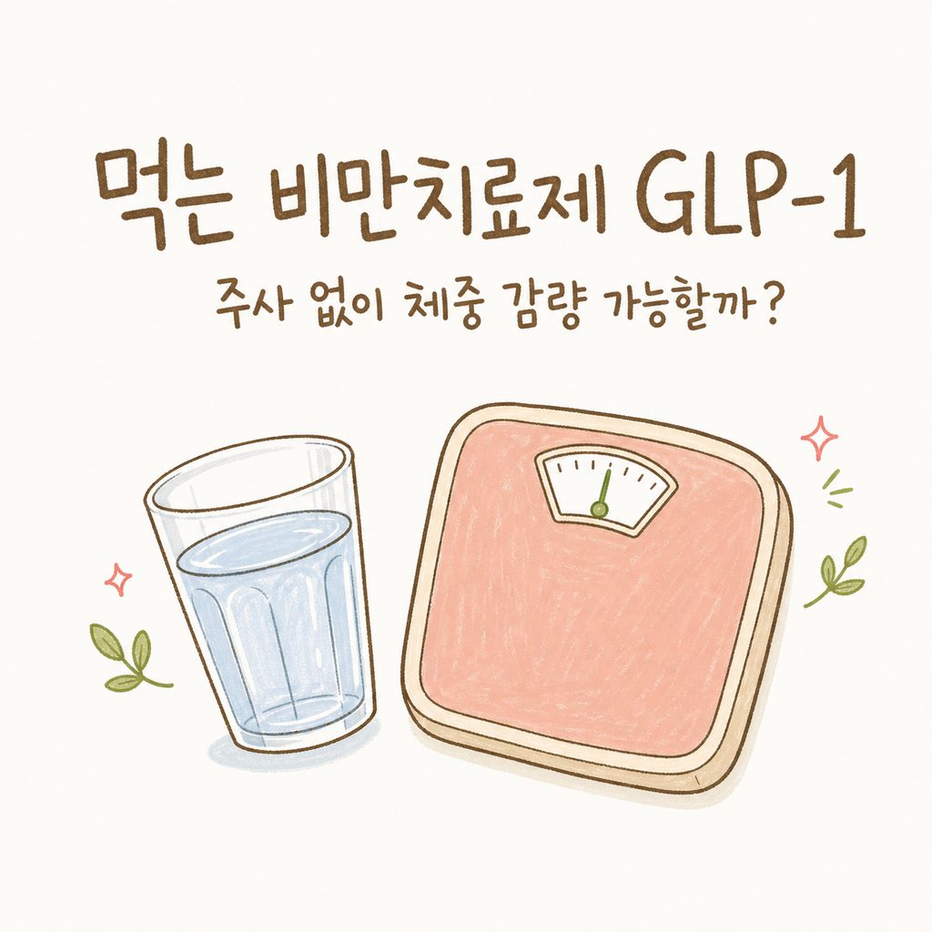 경구용 비만치료제 — GLP-1 기전부터 체중 감량 수치, 복용 편의성까지