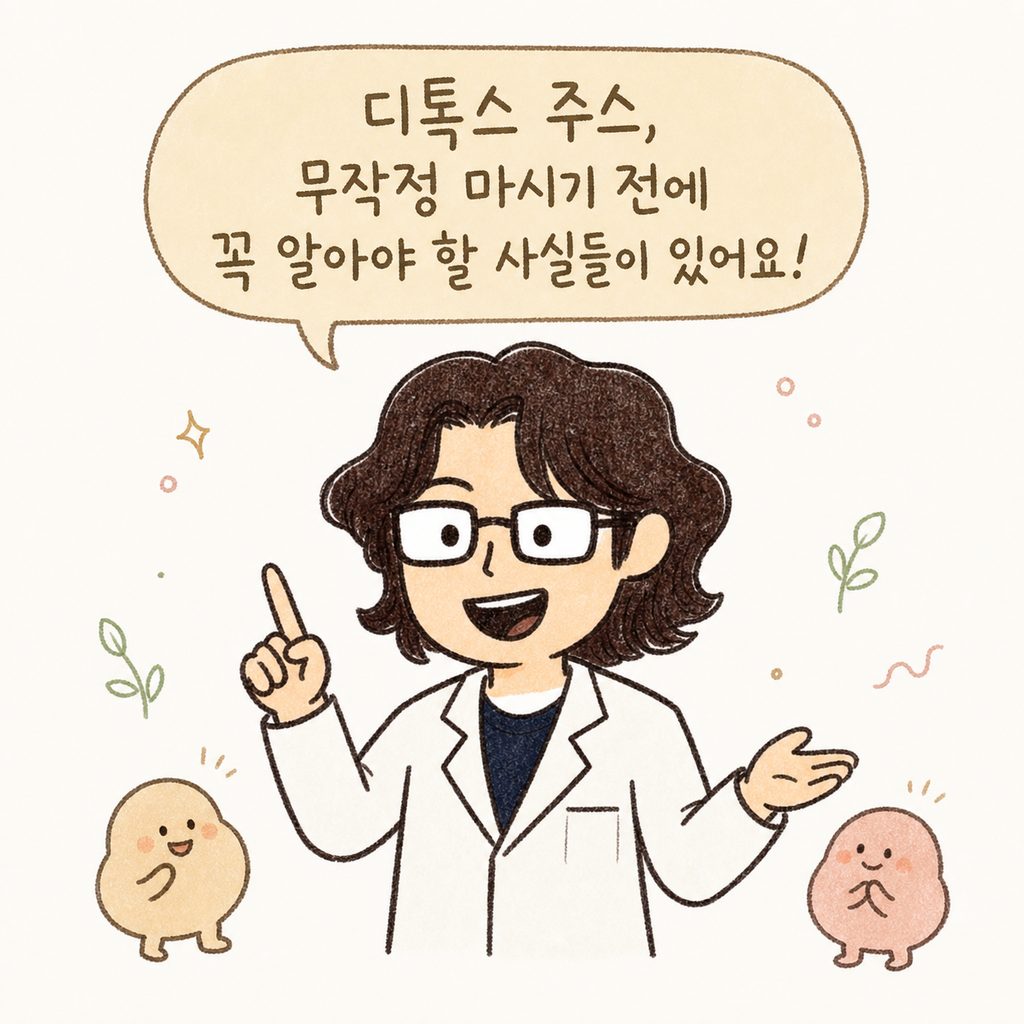 친근한 모습의 한의사 캐릭터가 차분한 표정으로 등장하여 독자에게 인사를 건네며 전문적인 가이드를 시작하는 모습