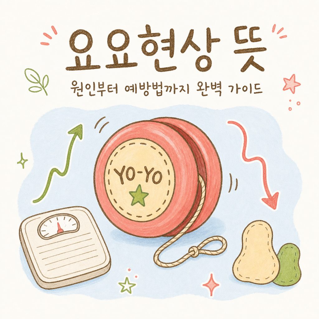 요요현상 뜻 — 원인부터 예방법, 적정 감량 수치까지