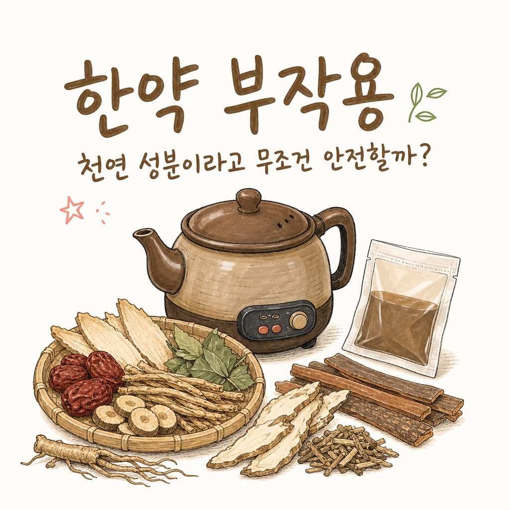 한약 부작용 — 장기 복용 주의점부터 성분 확인, 맞춤 처방까지