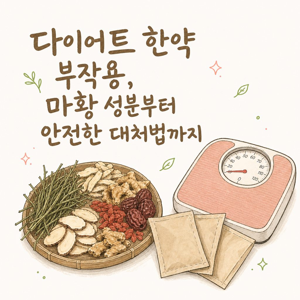 다이어트한약 부작용 — 마황 성분부터 주요 증상, 대처 방법까지