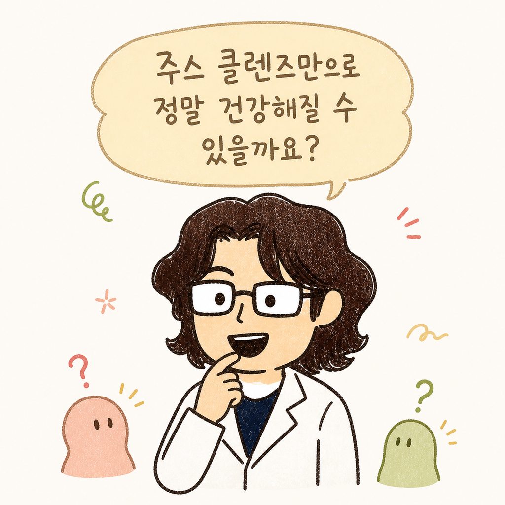亲切的医生角色在诊室回答患者问题,手指抵住下巴表现出思考的样子
