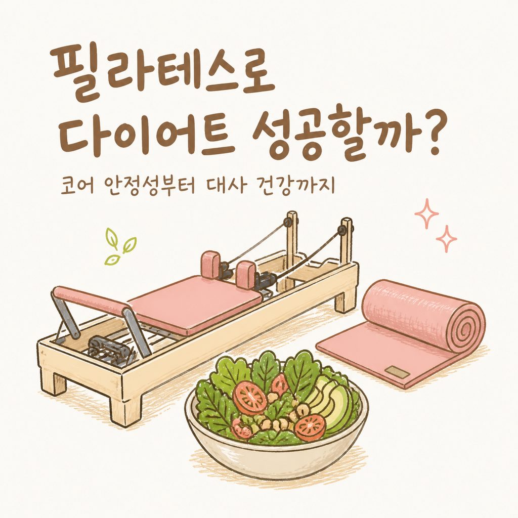 필라테스 다이어트 효과 — 코어 안정성부터 대사 건강, 운동 루틴까지