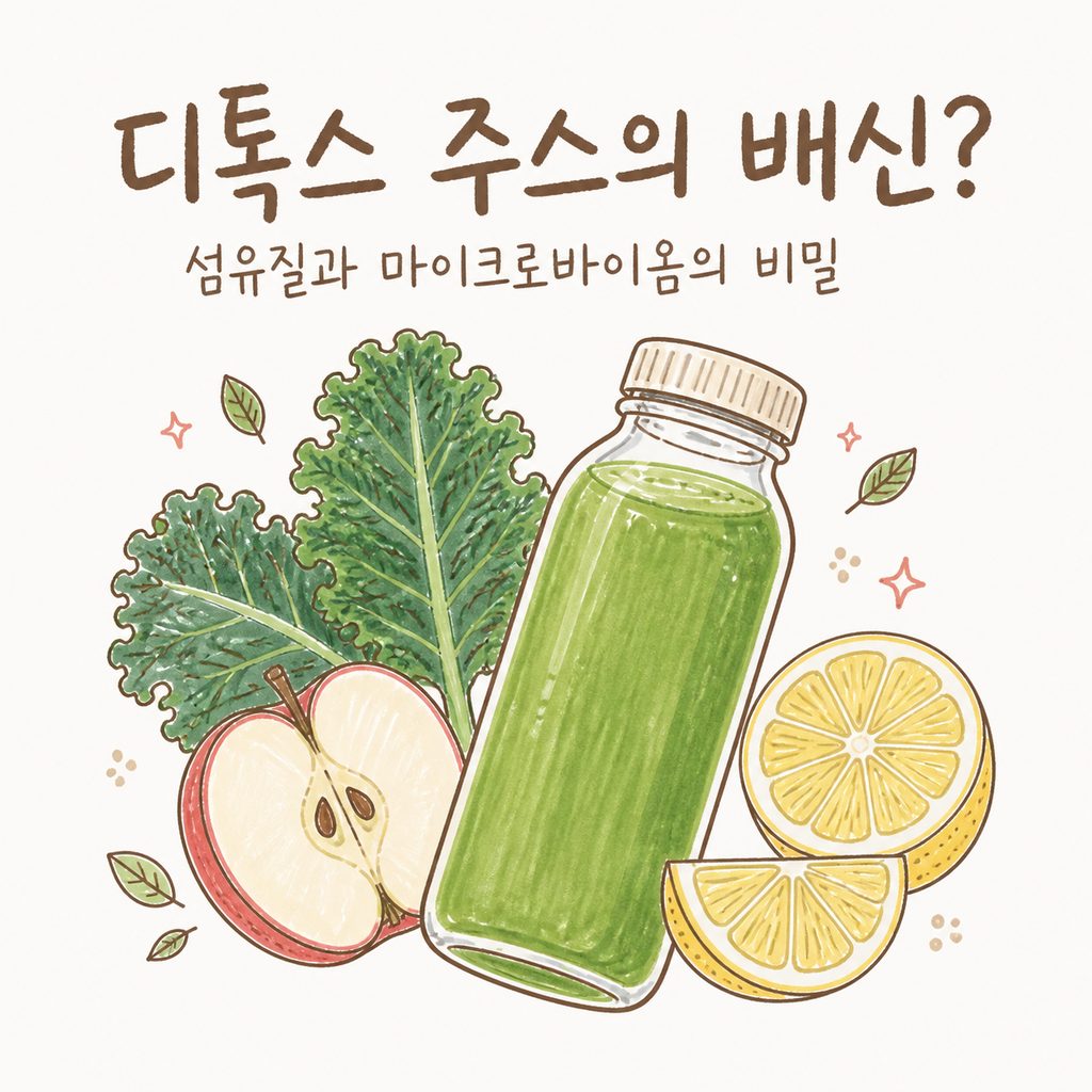 排毒果汁成分分析：纤维素、微生物组与减重效果