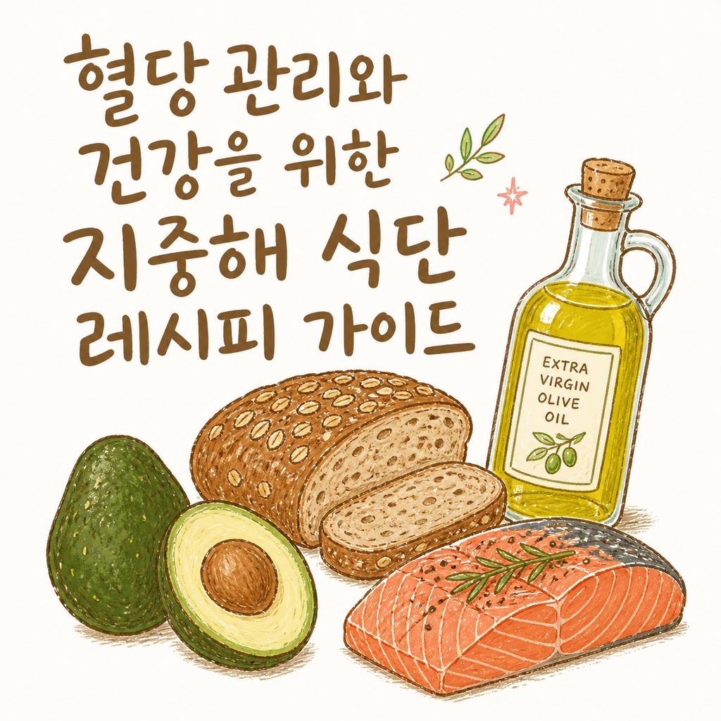 Công thức chế độ ăn Địa Trung Hải và quản lý đường huyết