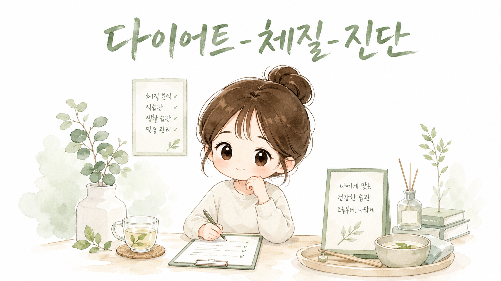 다이어트 체질 진단 — 나는 왜 같은 방법인데도 효과가 다를까