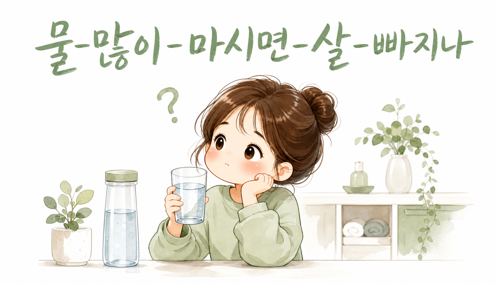 물 많이 마시면 살 빠지나: 수분 섭취가 대사와 식욕에 미치는 실질적 영향
