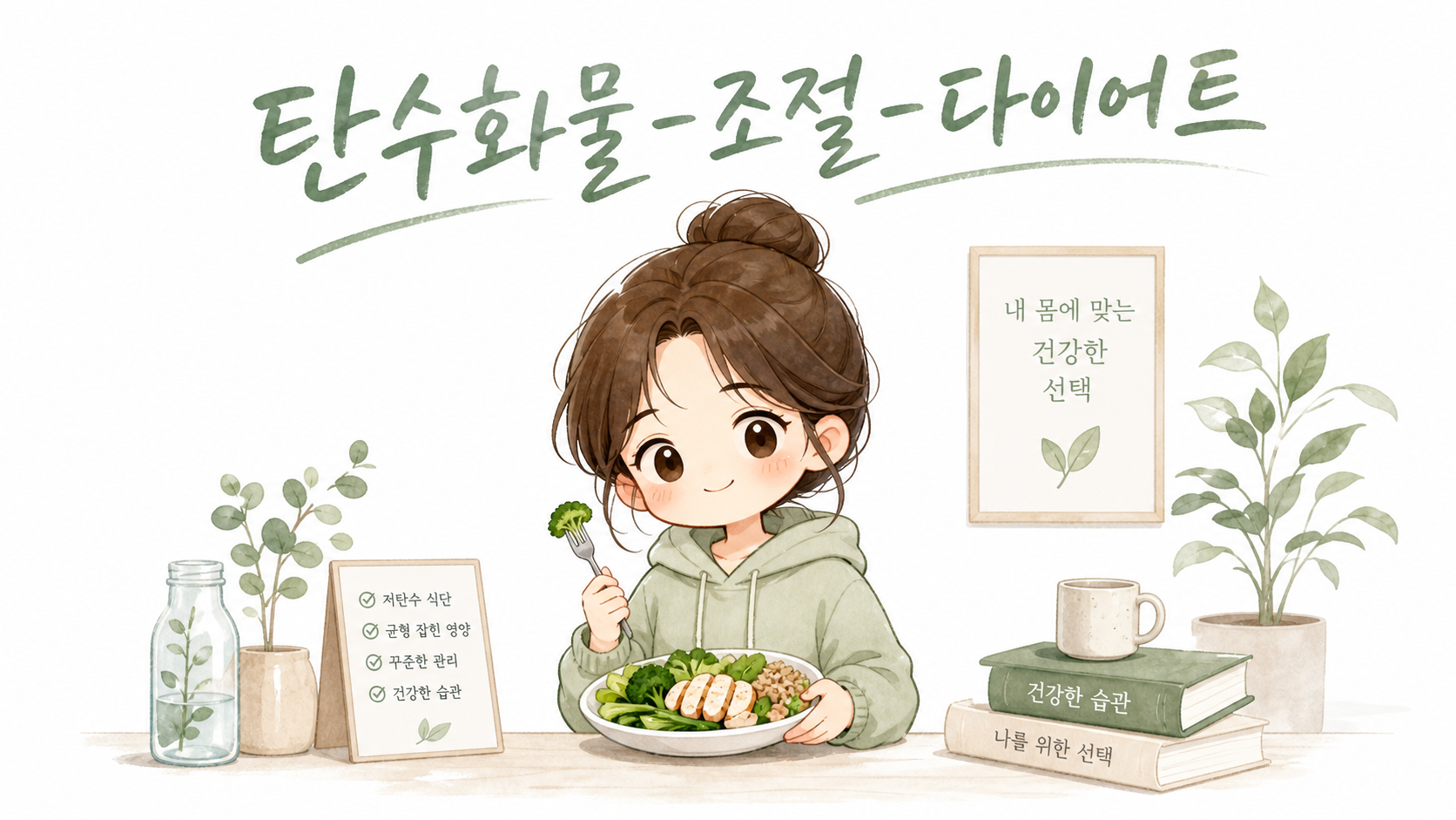 탄수화물 조절 다이어트 — 호르몬 불균형을 잡고 지속 가능성을 높이는 법