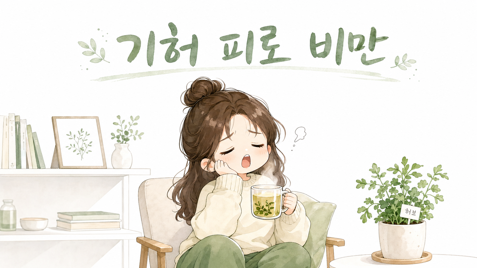 기허 피로 비만, 적게 먹어도 살이 안 빠지는 진짜 이유