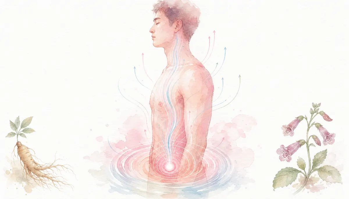 한방보약 한방 치료 — 남성 활력 한방 보약 이미지