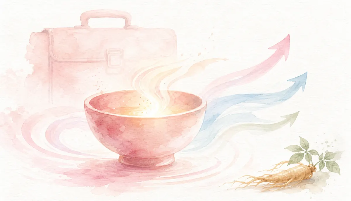 직장인 피로 보약 한방 치료 — 직장인 피로 회복을 위한 한약재와 경락 이미지