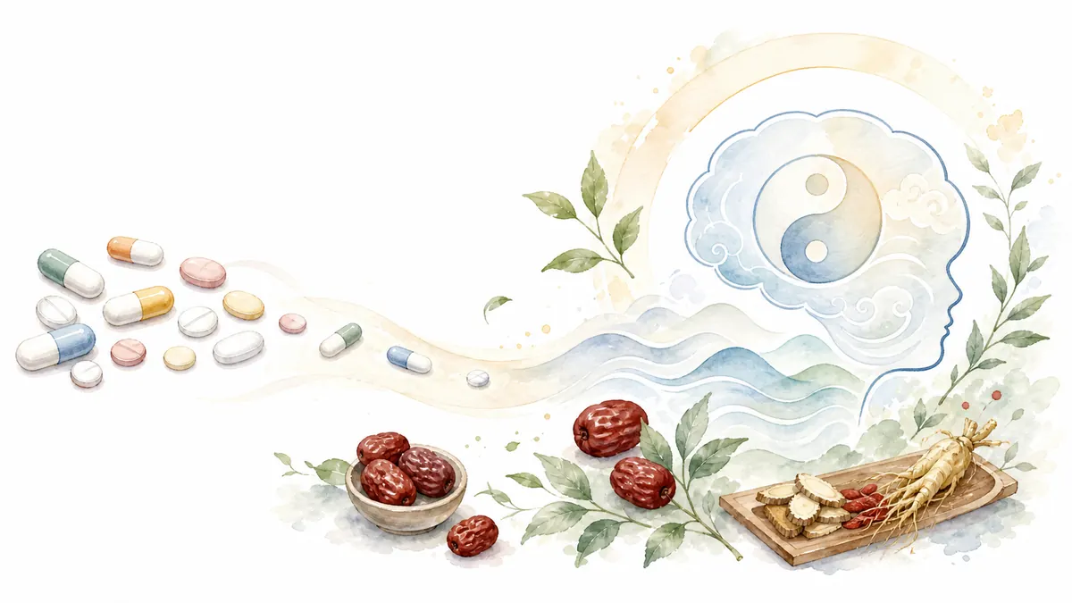 항우울제 중단증후군 한방 진료 — 감량 중 불안·불면 안정 지지