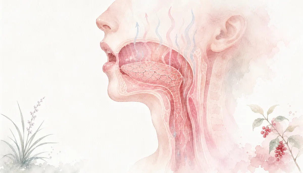 입마름과 복용약, 치과 기록을 함께 확인하는 구강건조증 진료 장면