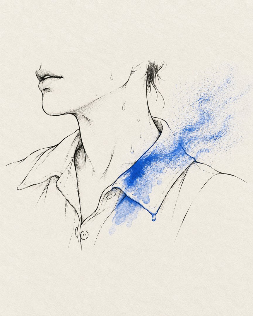 땀을 흘린 뒤 춥고 으슬으슬해요, 식은땀과 같은 걸까요?