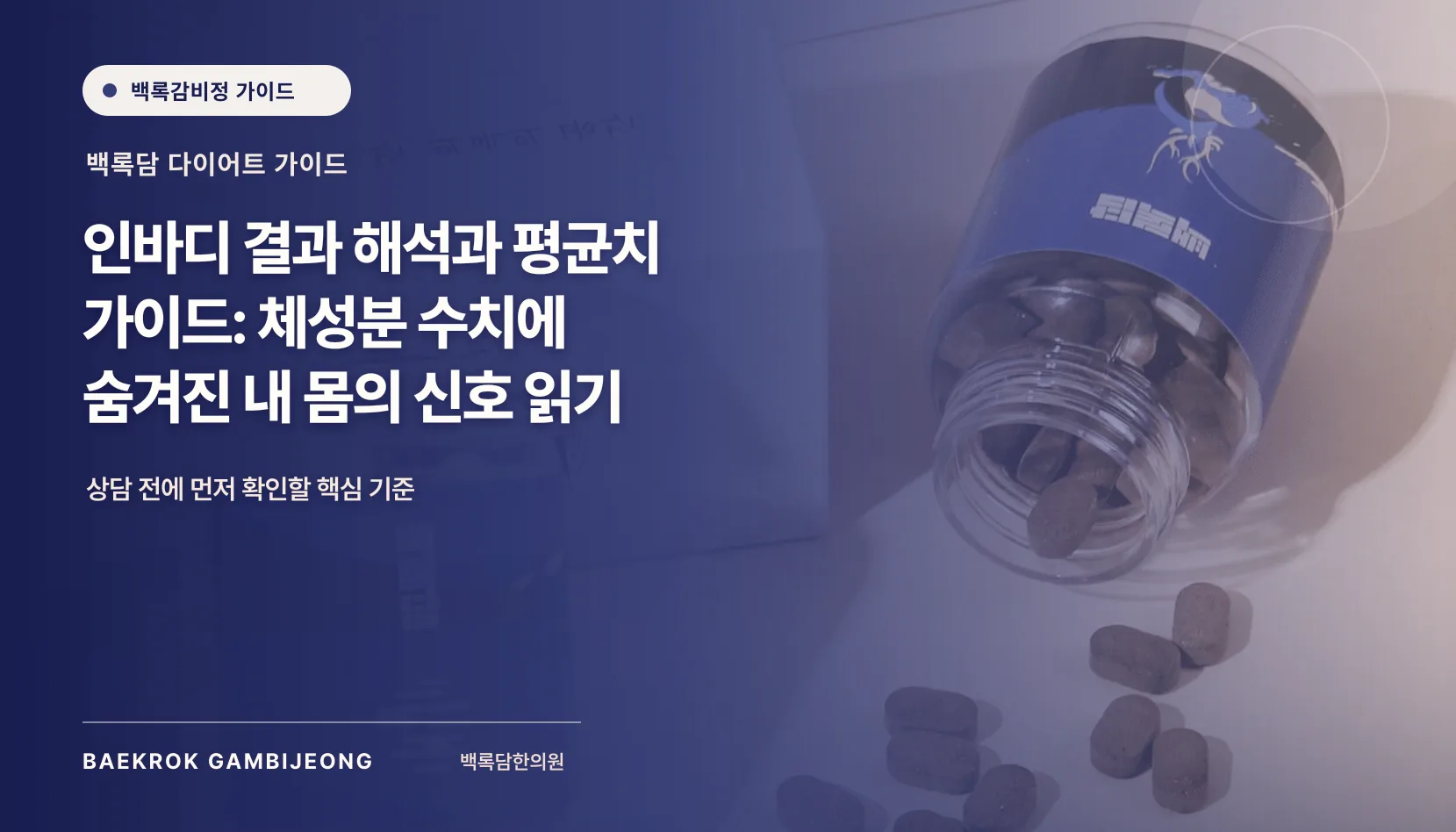 인바디 성별·연령별 평균 범위와 체지방률 기준표 읽는 법