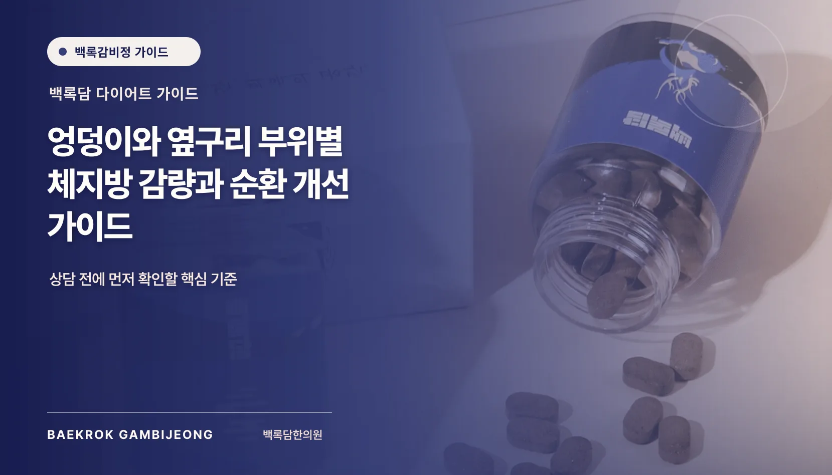 부위별 체지방 감량 운동법: 엉덩이와 옆구리 순환 개선을 위한 시작과 조절 기준