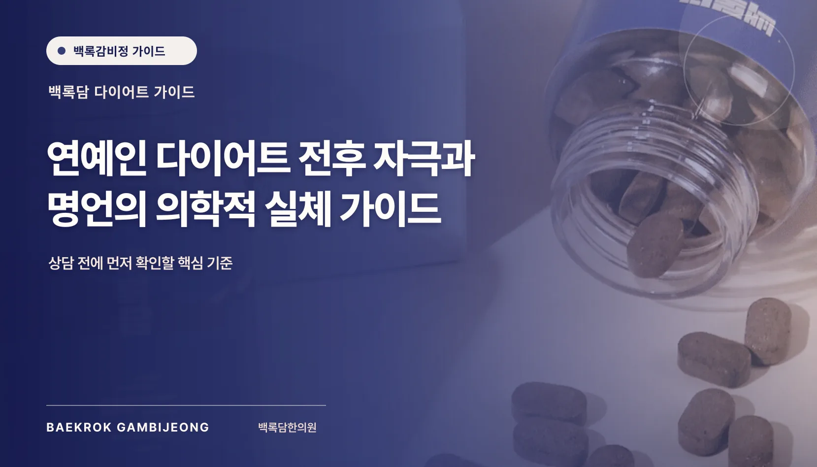 연예인 다이어트 전후 자극과 명언 모음, 그 이면의 생리적 적응 이해하기
