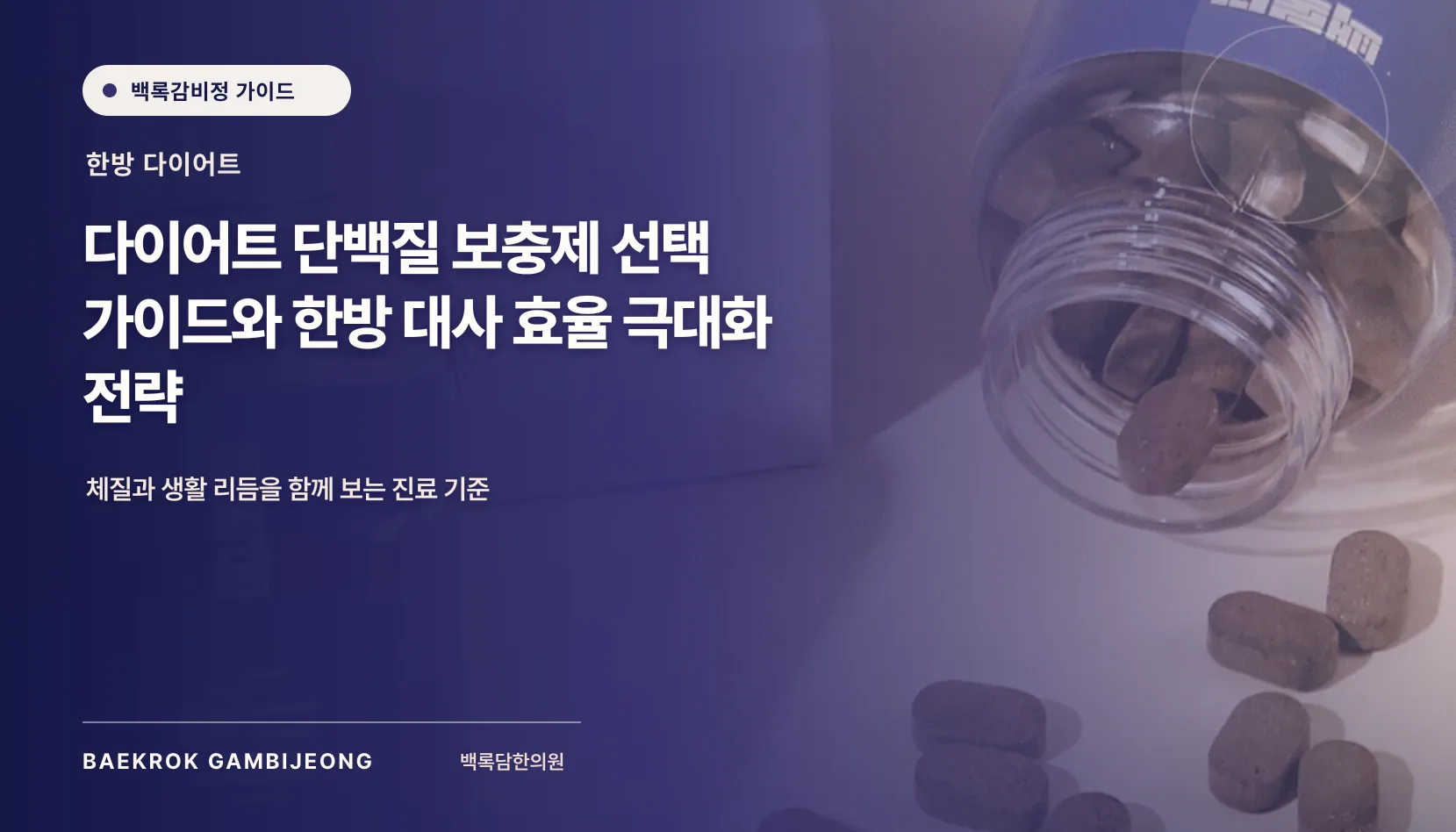 다이어트 단백질 제품 및 보충제 비교 추천: 같은 기준으로 따지는 선택 가이드