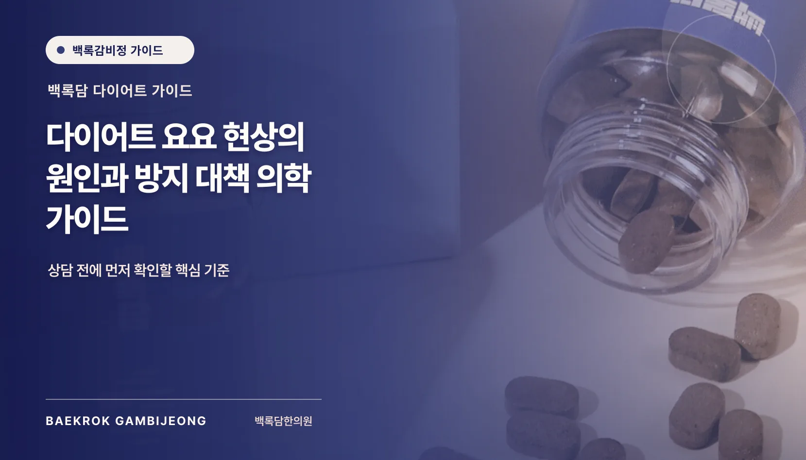 다이어트 요요 현상의 원인과 방지 대책, 다시 늘기 시작할 때 할 일