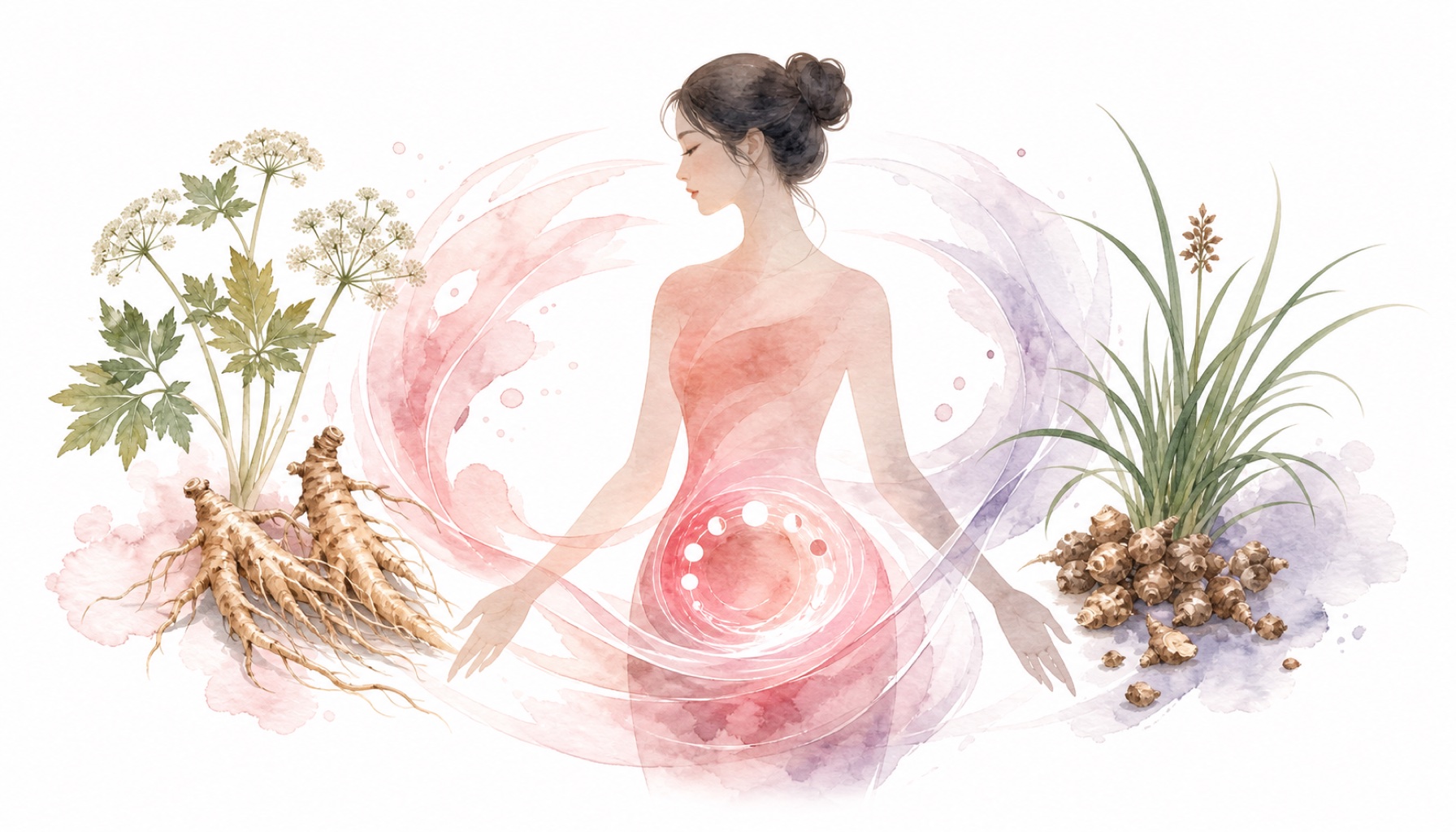 생리불순 한방 치료 안내 이미지
