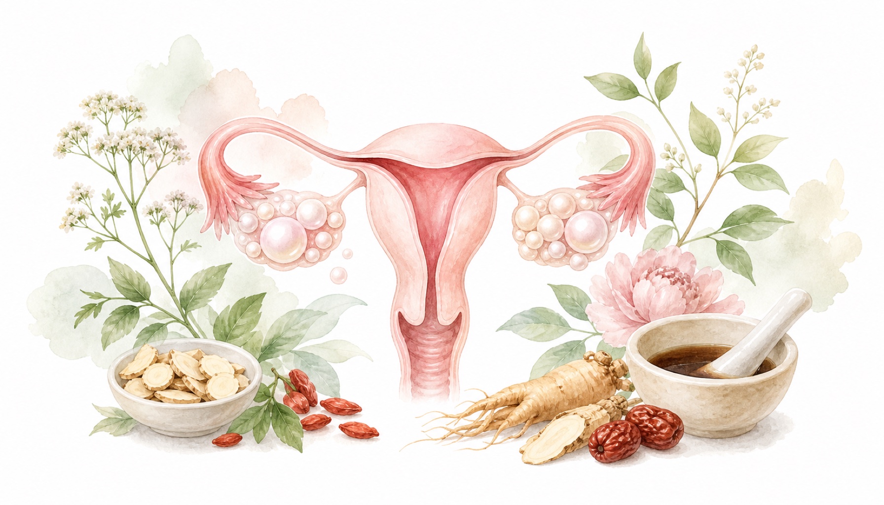 다낭성난소 한방 치료 안내 이미지