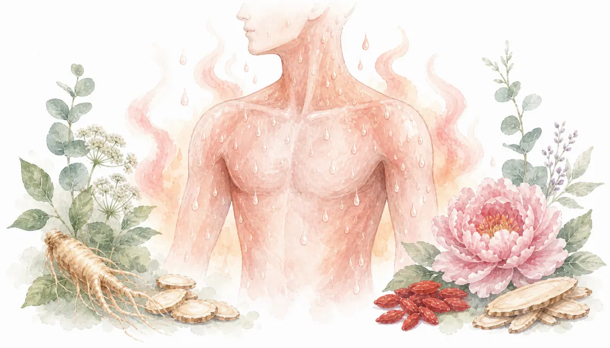 다한증 한방 치료 — 자율신경 조절 및 기혈 순환 이미지